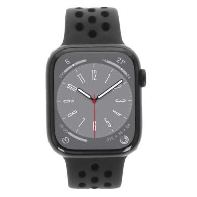 Apple Watch Series 8 GPS + Cellular 45mm Aluminium bleu de minuit Bracelet Sport bleu de minuit - bon état Reconditionné - Apple reconditionné disponible sur As Good As New
